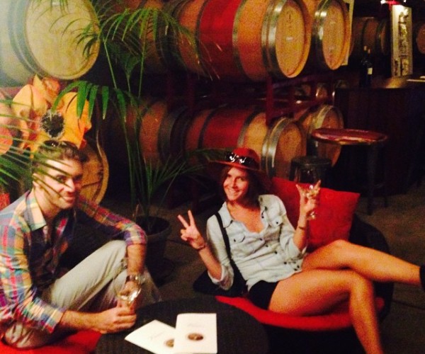 We drink a lot of wine