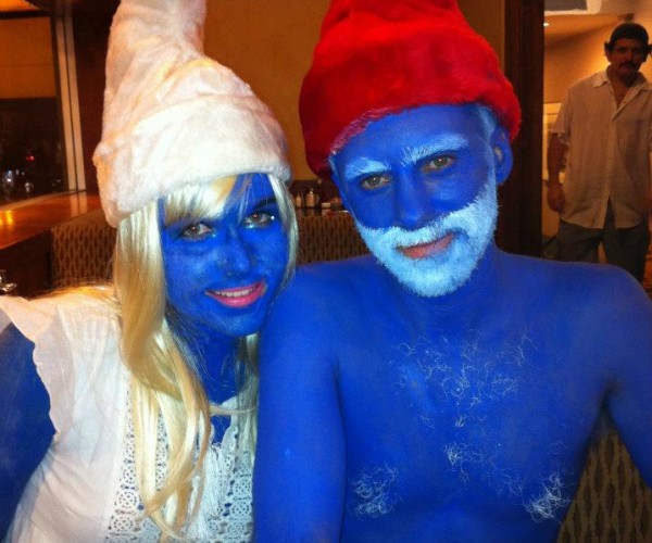 When we were smurfs